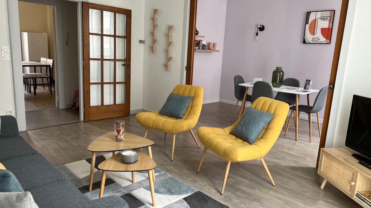 Appartement T4 70M2 - Meuble - Centre Ville - Proche Thermes Lons-le-Saunier Exteriér fotografie